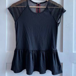 Peplum Workout Top